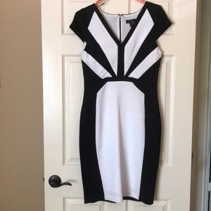 Pretty black and white dress, brand new with tags